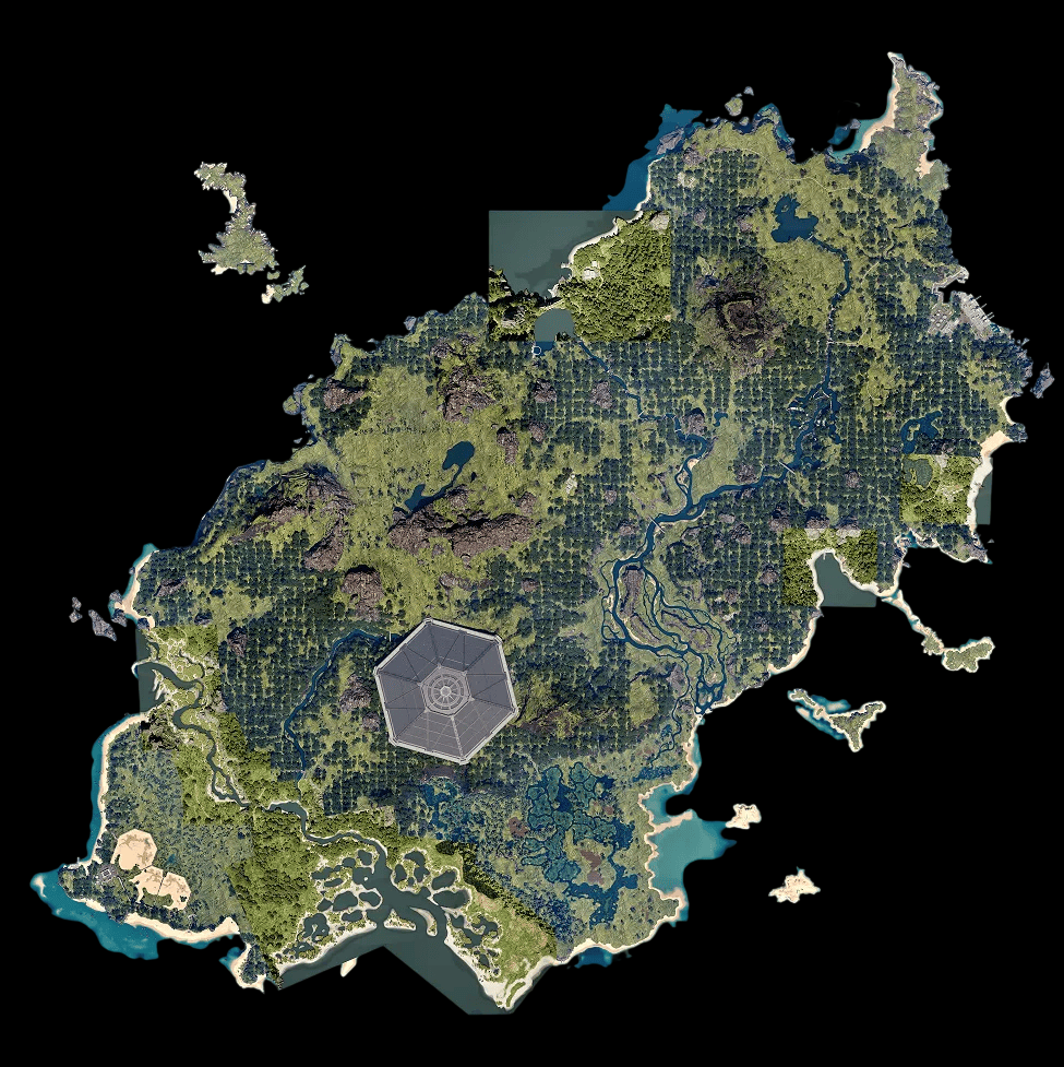 Gateway island map